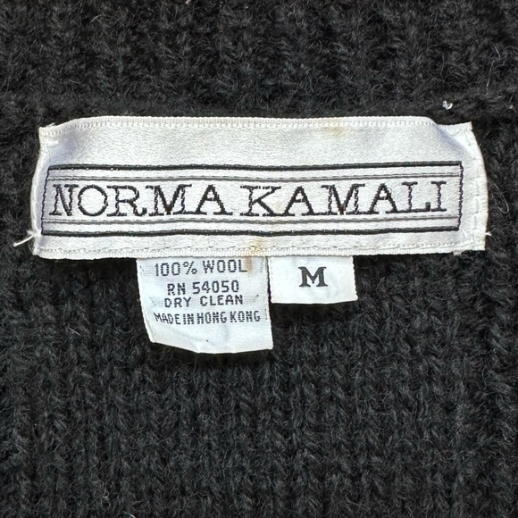 Vintage Norma Kamali Wool Sweater Vest - Picture 4 of 7